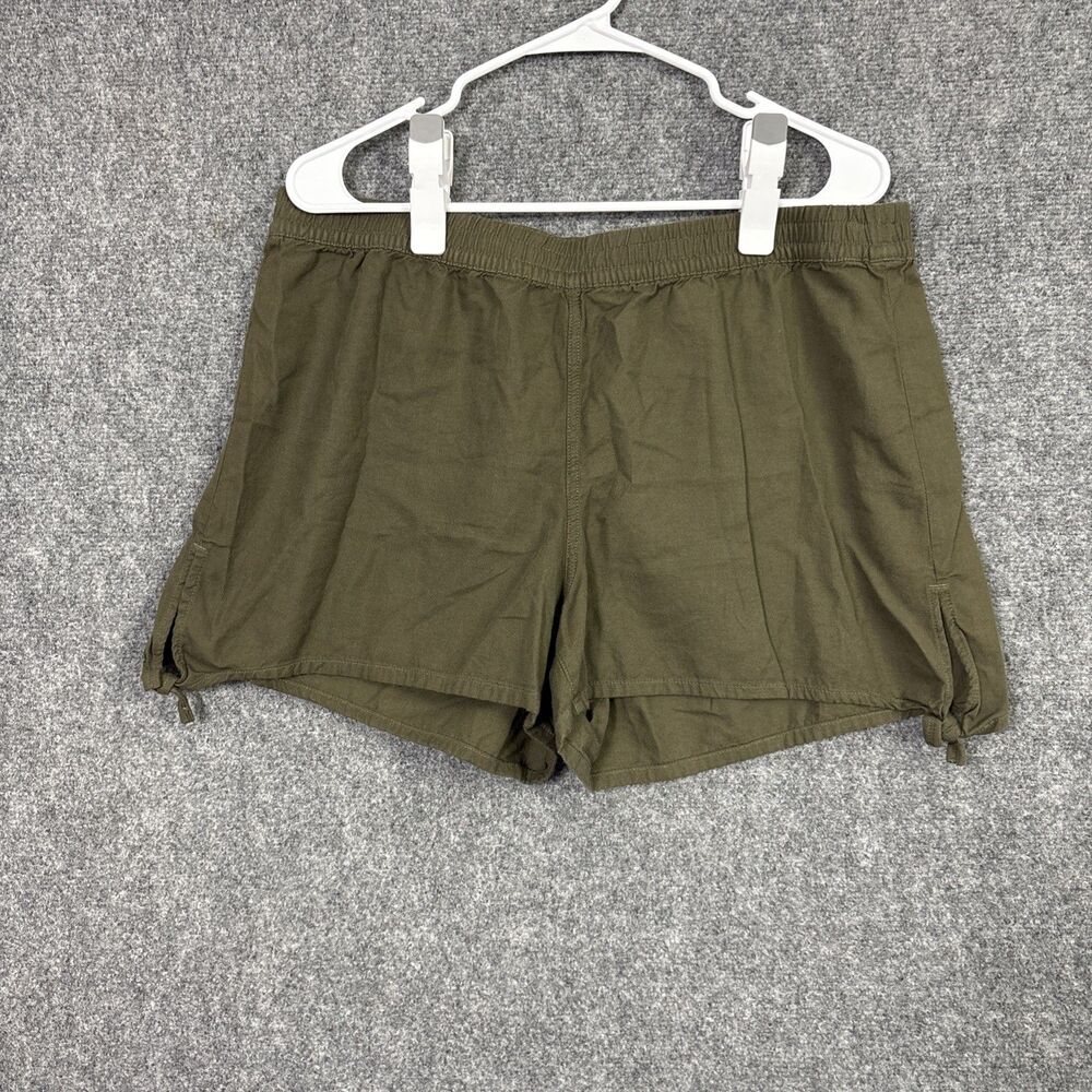 Madewell Shorts Womens Size XL Green Pull On Casual